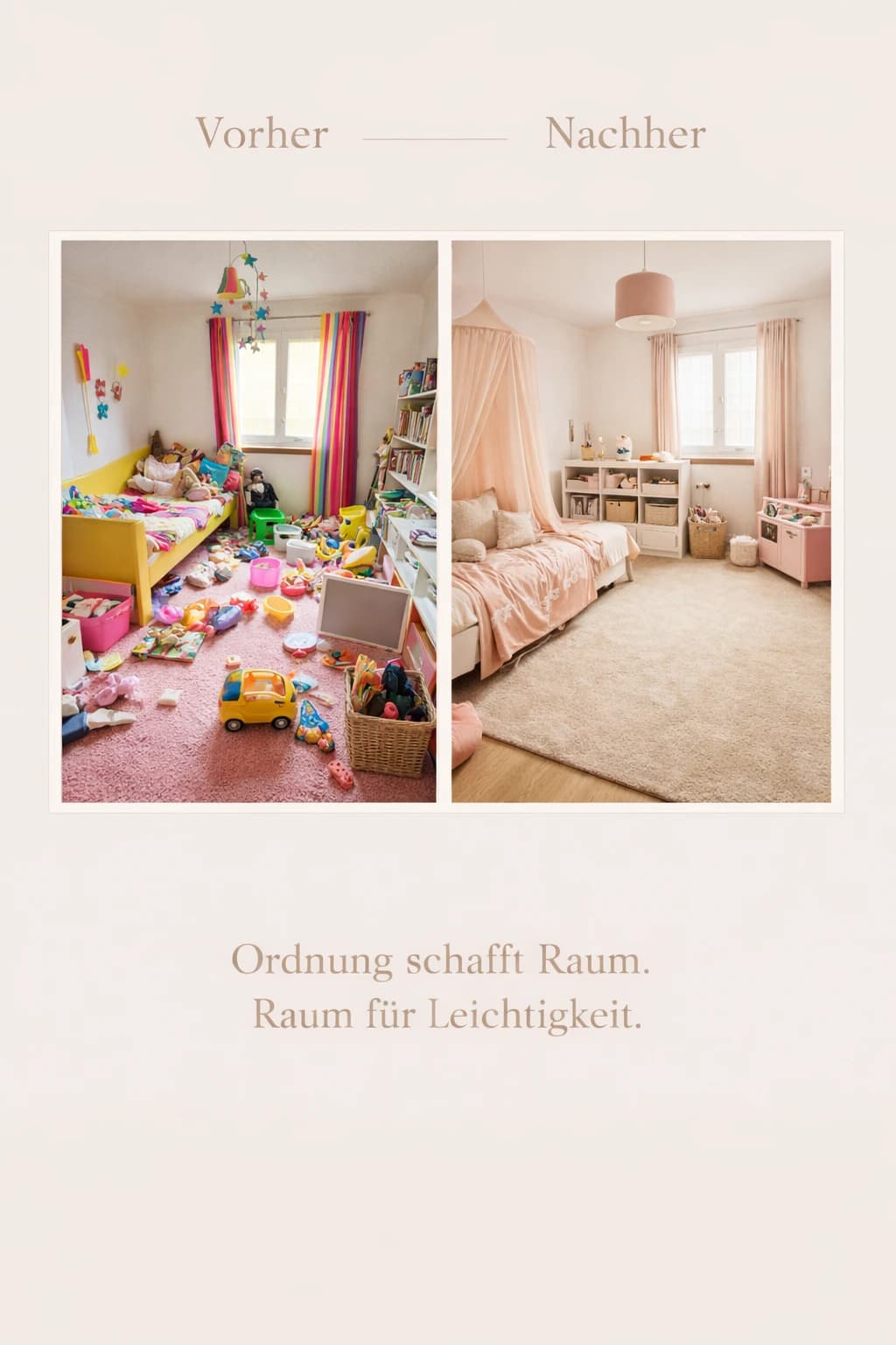 Vorher Nachher Kinderzimmer